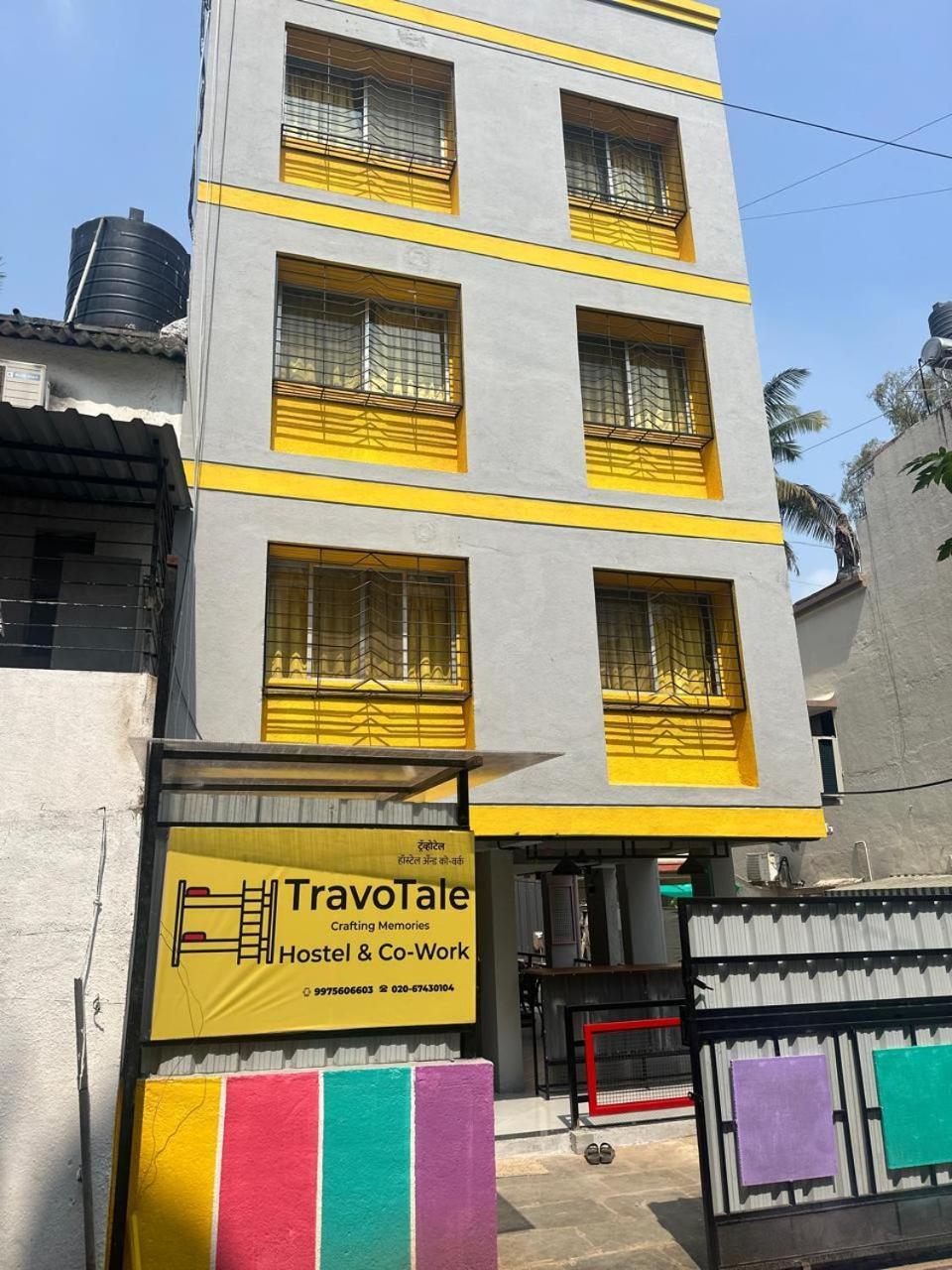 Travotale Hostel And Cowork Koregaonpark Pune Luaran gambar